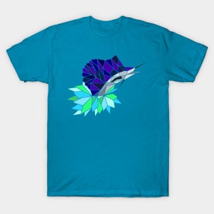 Geometric Sailfish T-Shirt